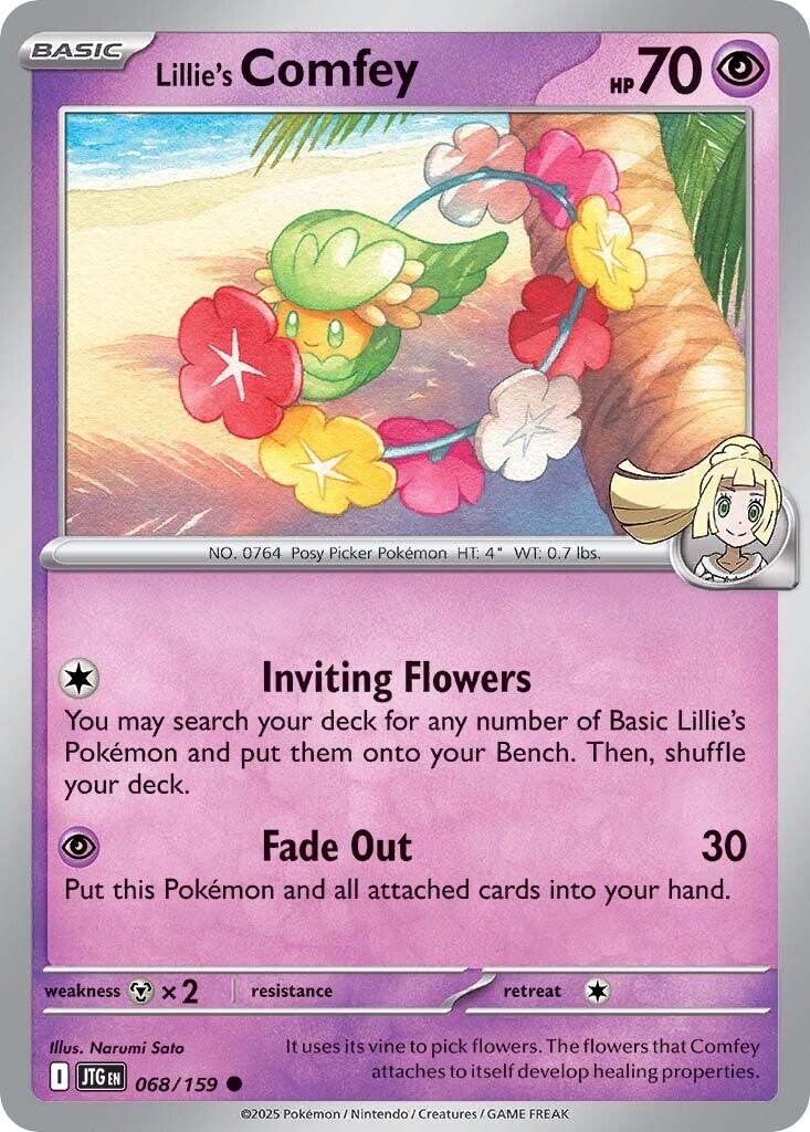 Lillie's Comfey (068/159) [Scarlet & Violet: Journey Together] | Gear Gaming Bentonville