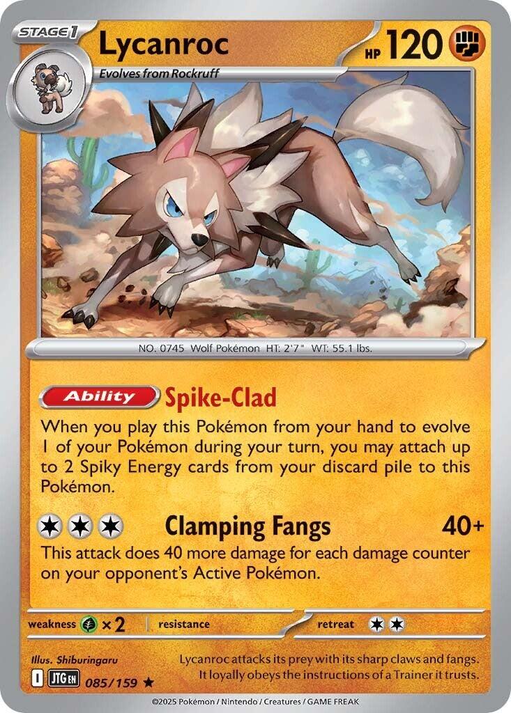Lycanroc (085/159) [Scarlet & Violet: Journey Together] | Gear Gaming Bentonville