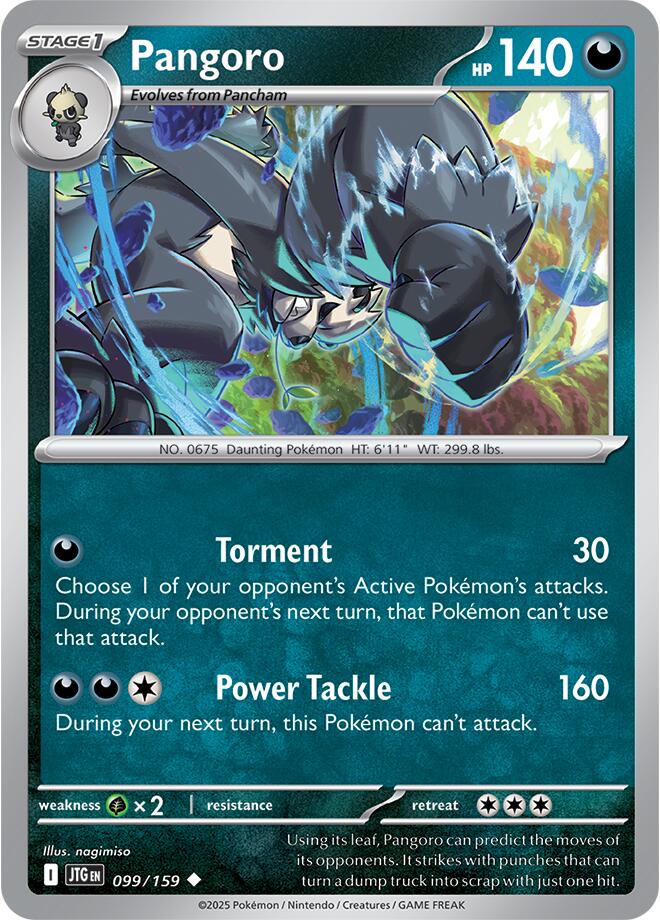 Pangoro (099/159) [Scarlet & Violet: Journey Together] | Gear Gaming Bentonville