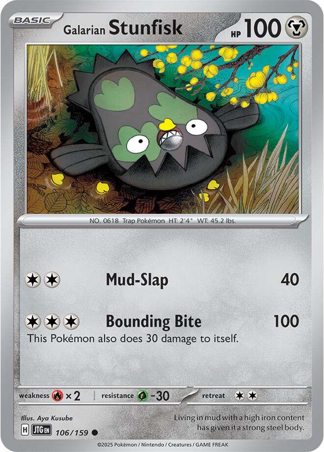 Galarian Stunfisk (106/159) [Scarlet & Violet: Journey Together] | Gear Gaming Bentonville