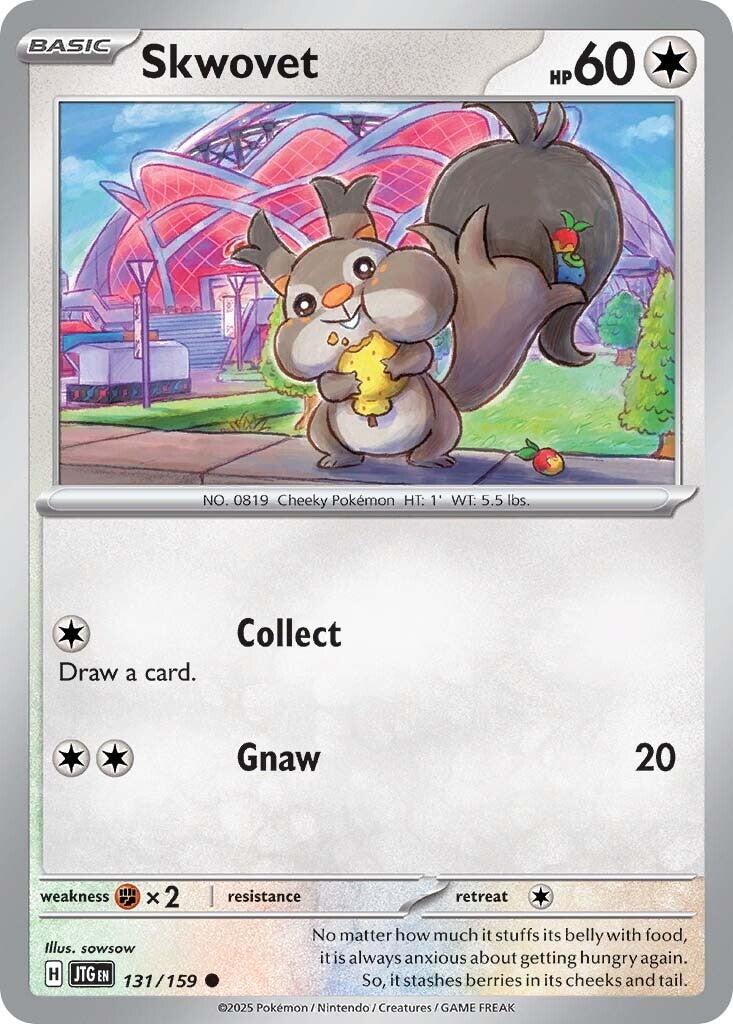 Skwovet (131/159) [Scarlet & Violet: Journey Together] | Gear Gaming Bentonville