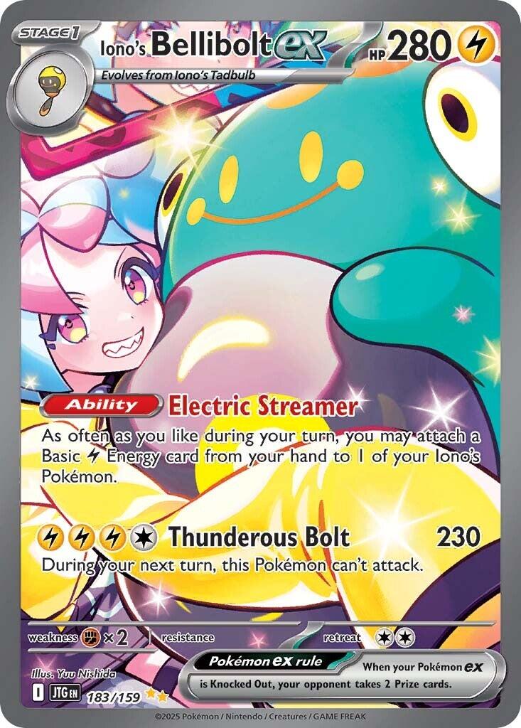 Iono's Bellibolt ex (183/159) [Scarlet & Violet: Journey Together] | Gear Gaming Bentonville