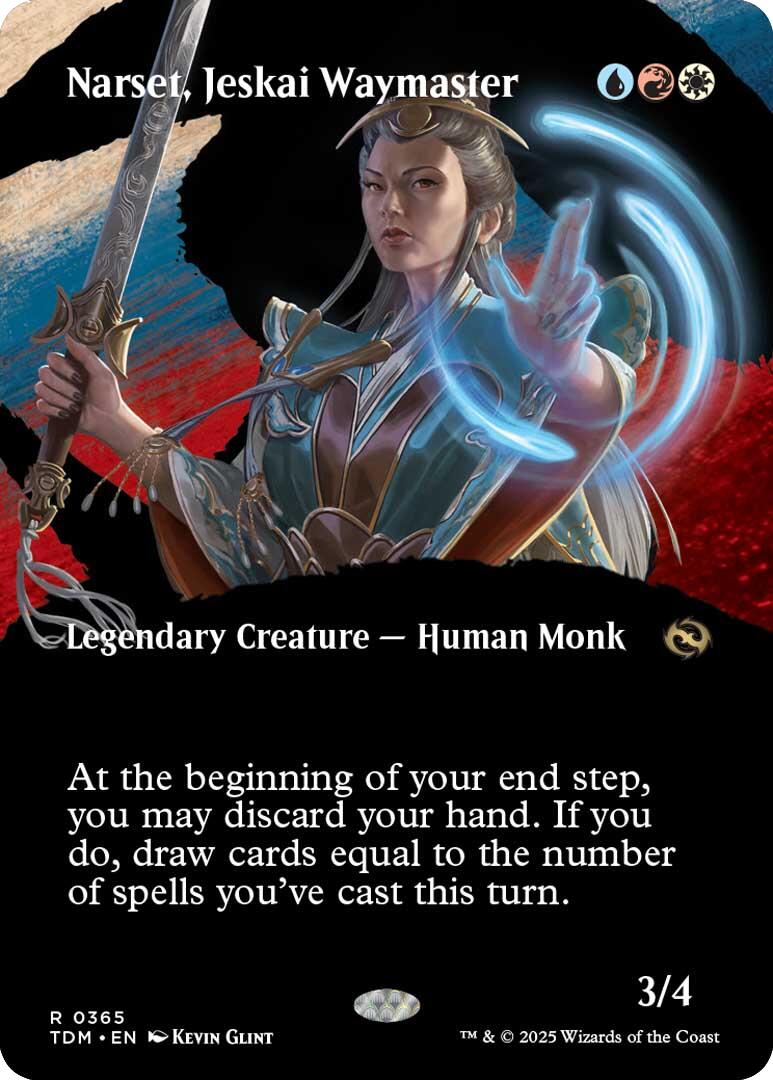 Narset, Jeskai Waymaster (Borderless) [Tarkir: Dragonstorm] | Gear Gaming Bentonville