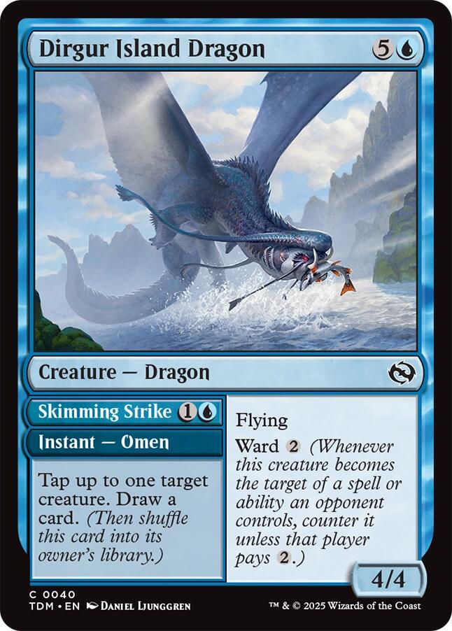 Dirgur Island Dragon [Tarkir: Dragonstorm] | Gear Gaming Bentonville