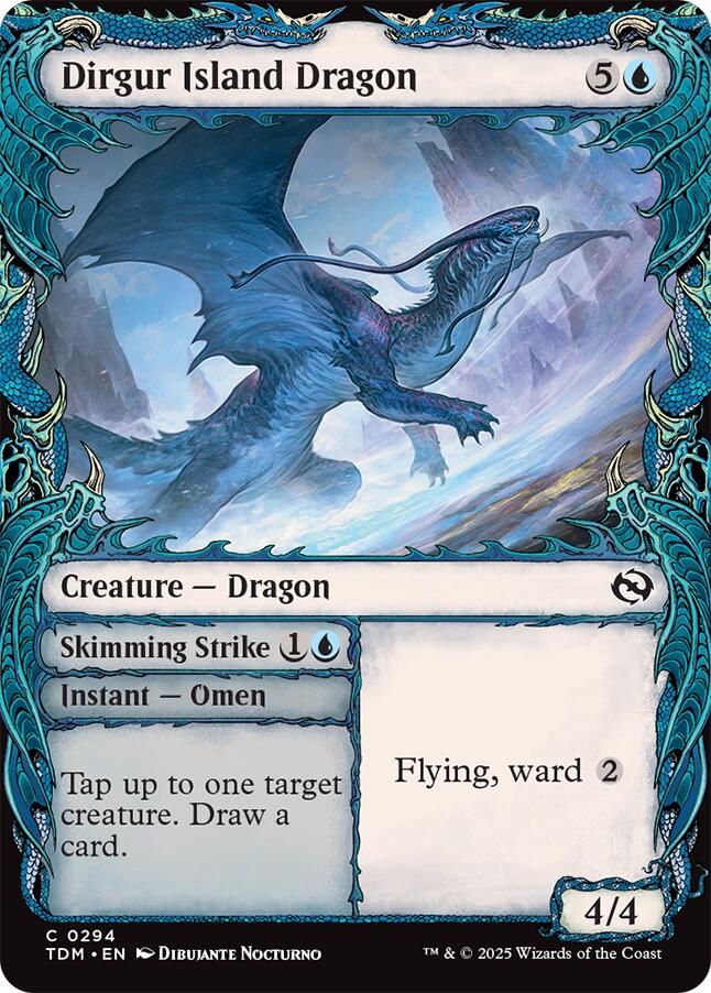 Dirgur Island Dragon (Showcase) [Tarkir: Dragonstorm] | Gear Gaming Bentonville