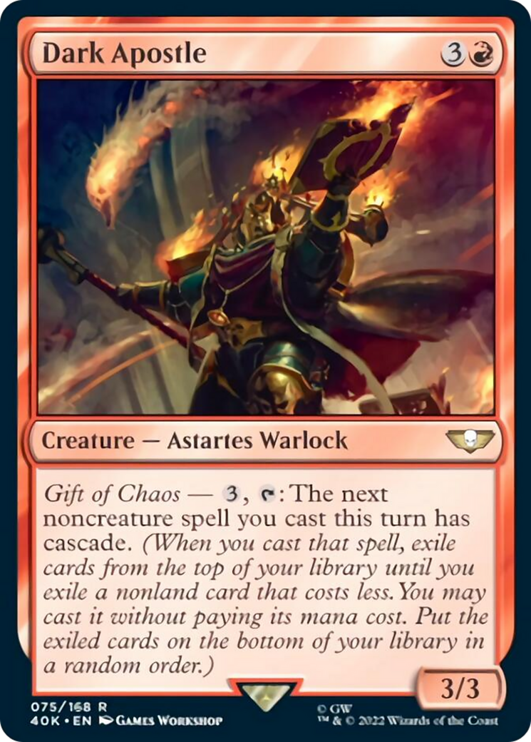 Dark Apostle (Surge Foil) [Warhammer 40,000] | Gear Gaming Bentonville