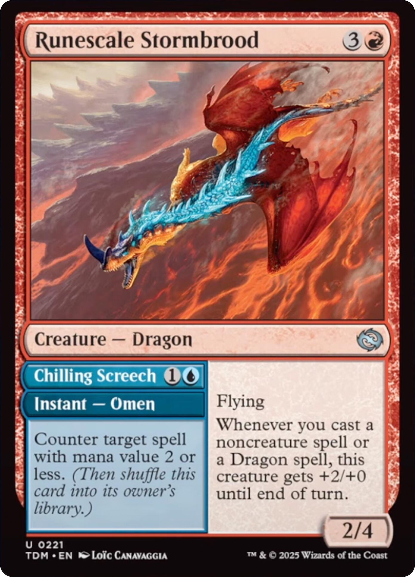 Runescale Stormbrood [Tarkir: Dragonstorm] | Gear Gaming Bentonville