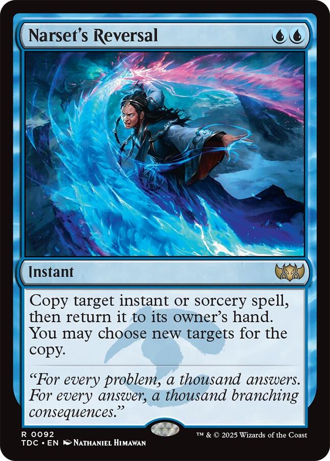 Narset's Reversal [Tarkir: Dragonstorm Commander] | Gear Gaming Bentonville
