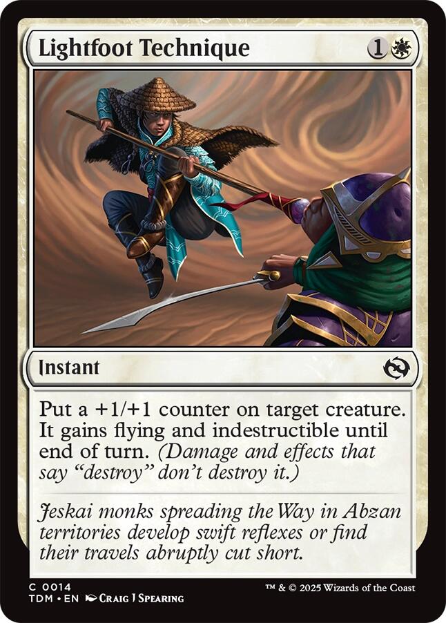 Lightfoot Technique [Tarkir: Dragonstorm] | Gear Gaming Bentonville