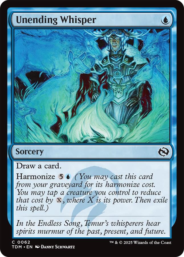 Unending Whisper [Tarkir: Dragonstorm] | Gear Gaming Bentonville