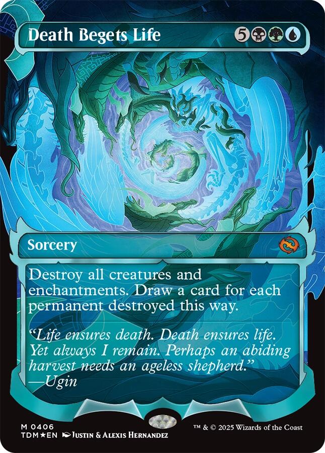 Death Begets Life (Showcase) [Tarkir: Dragonstorm] | Gear Gaming Bentonville