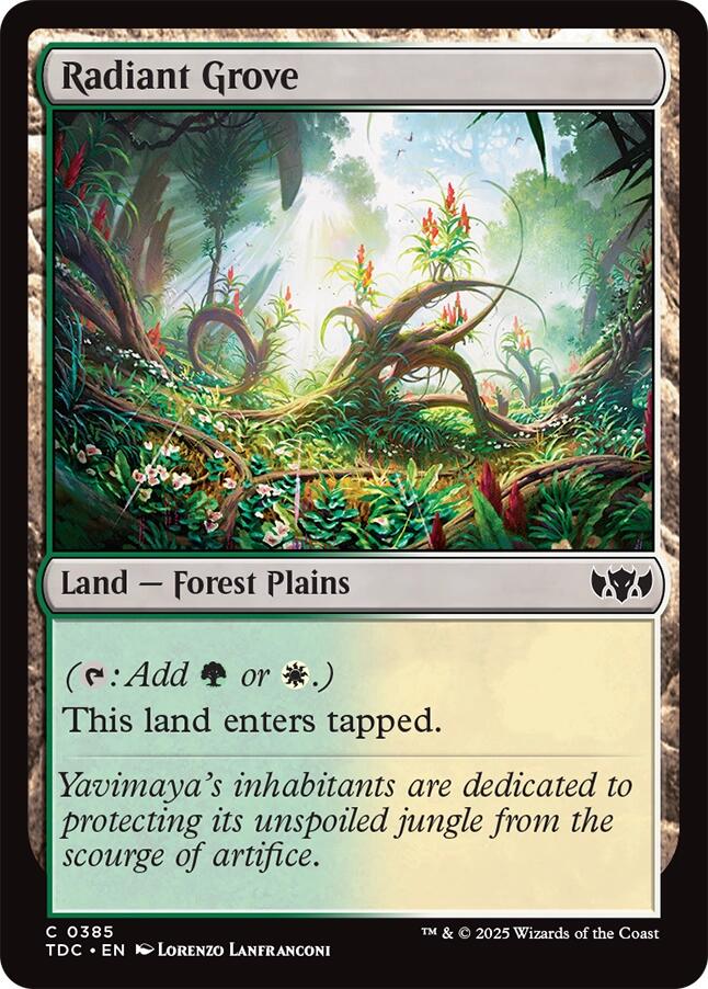 Radiant Grove [Tarkir: Dragonstorm Commander] | Gear Gaming Bentonville