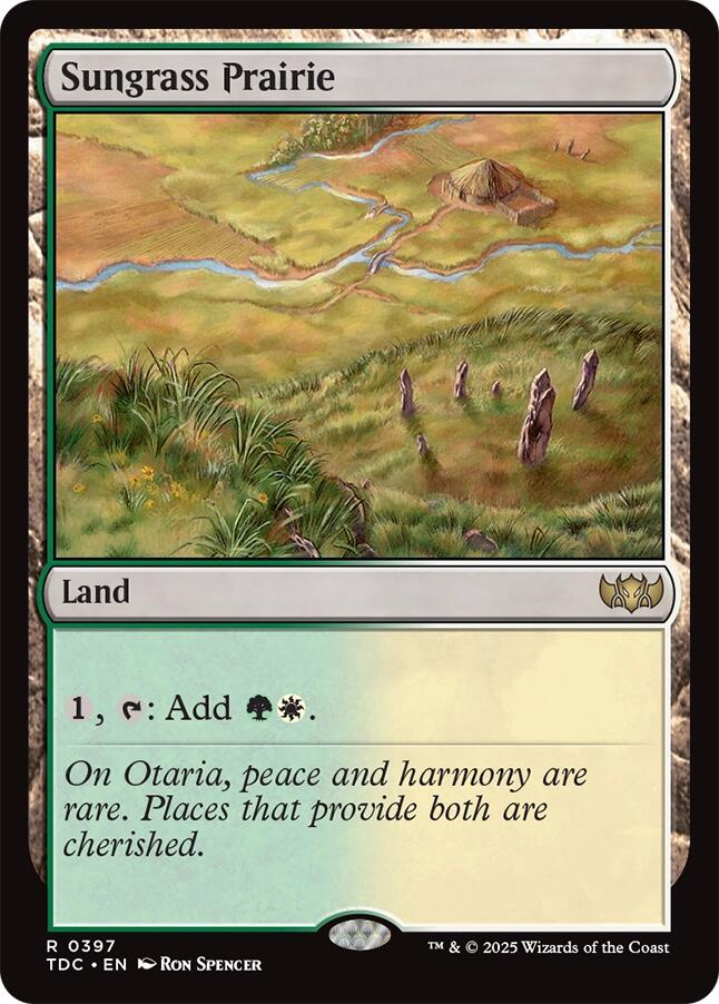 Sungrass Prairie [Tarkir: Dragonstorm Commander] | Gear Gaming Bentonville