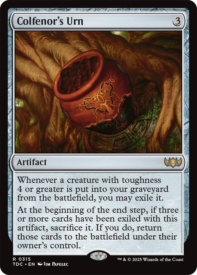 Colfenor's Urn [Tarkir: Dragonstorm Commander] | Gear Gaming Bentonville