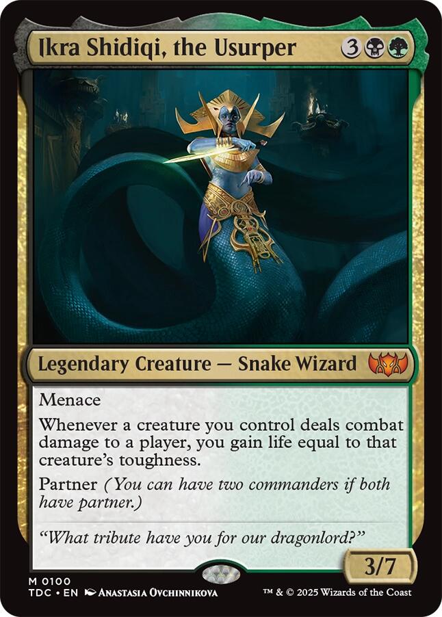 Ikra Shidiqi, the Usurper [Tarkir: Dragonstorm Commander] | Gear Gaming Bentonville