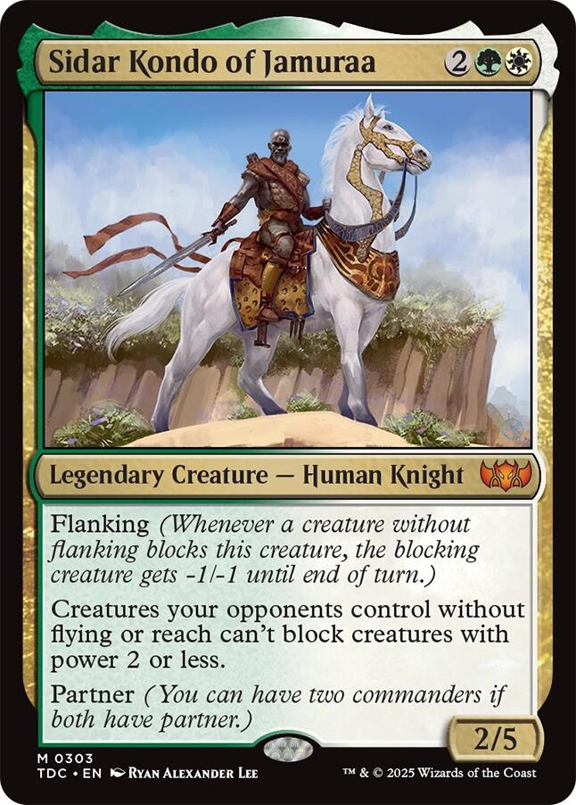 Sidar Kondo of Jamuraa [Tarkir: Dragonstorm Commander] | Gear Gaming Bentonville