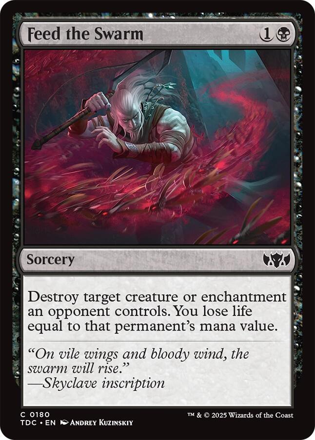 Feed the Swarm [Tarkir: Dragonstorm Commander] | Gear Gaming Bentonville