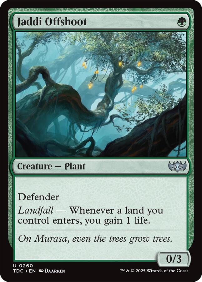 Jaddi Offshoot [Tarkir: Dragonstorm Commander] | Gear Gaming Bentonville