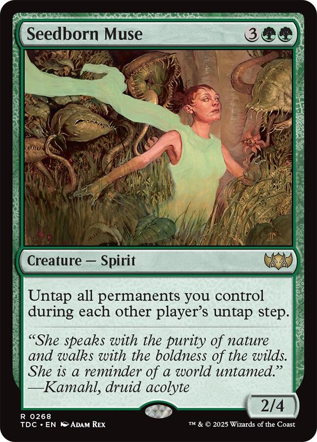 Seedborn Muse [Tarkir: Dragonstorm Commander] | Gear Gaming Bentonville