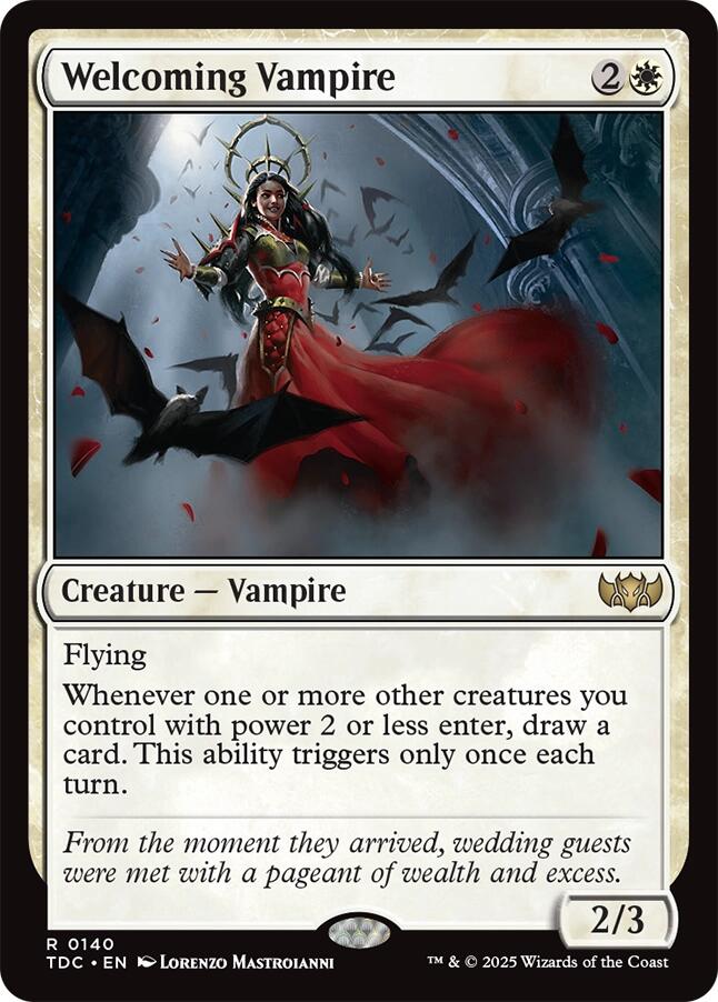 Welcoming Vampire [Tarkir: Dragonstorm Commander] | Gear Gaming Bentonville
