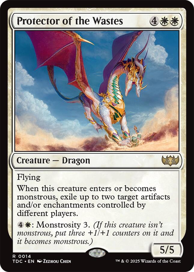 Protector of the Wastes [Tarkir: Dragonstorm Commander] | Gear Gaming Bentonville