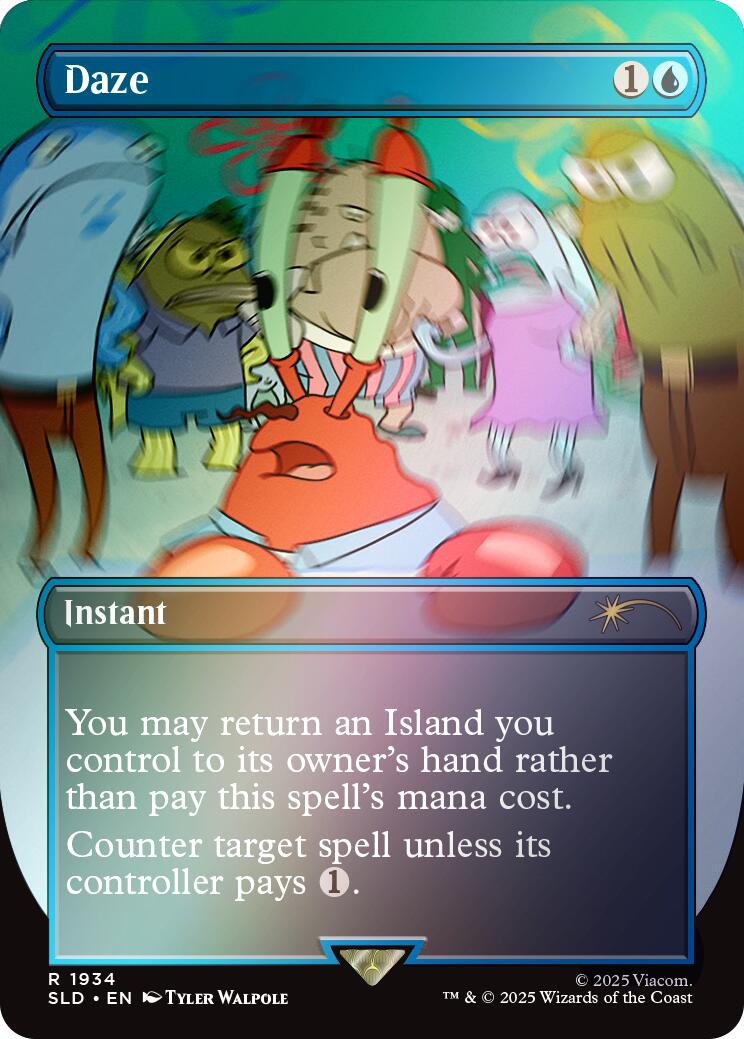 Daze (Rainbow Foil) [Secret Lair Drop Series] | Gear Gaming Bentonville