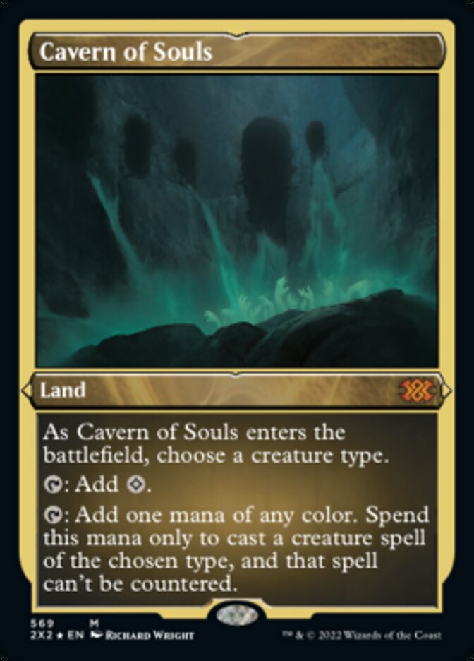 Cavern of Souls (Foil Etched) [Double Masters 2022] | Gear Gaming Bentonville