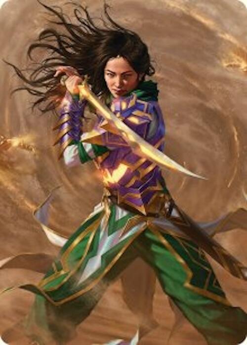 Descendant of Storms Art Card (2/54) [Tarkir: Dragonstorm Art Series] | Gear Gaming Bentonville