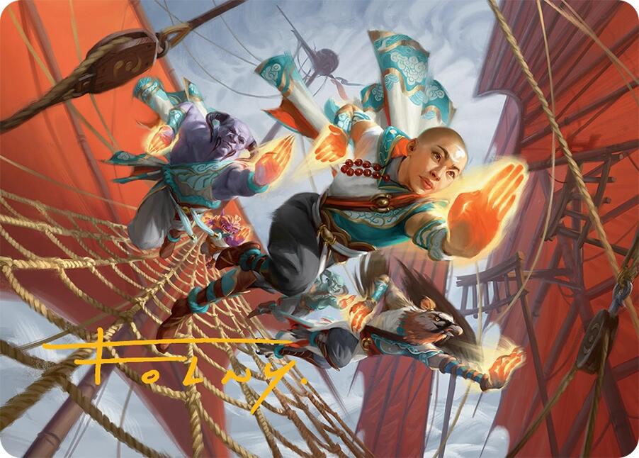Aligned Heart Art Card (52/54) (Gold-Stamped Signature) [Tarkir: Dragonstorm Art Series] | Gear Gaming Bentonville