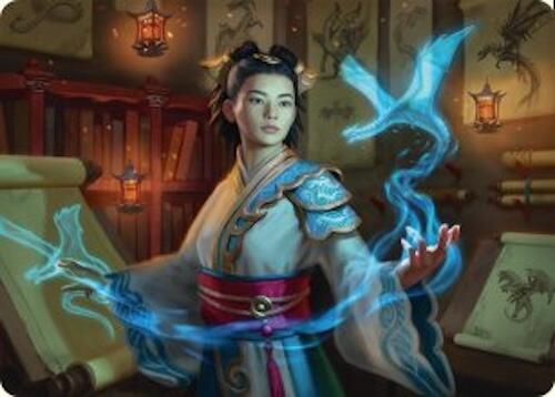 Dragonologist Art Card (6/54) [Tarkir: Dragonstorm Art Series] | Gear Gaming Bentonville