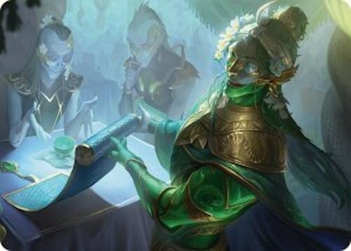 Sibsig Appraiser Art Card (8/54) [Tarkir: Dragonstorm Art Series] | Gear Gaming Bentonville