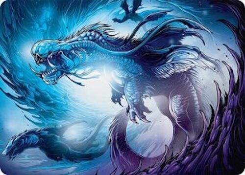 Roiling Dragonstorm Art Card (33/54) [Tarkir: Dragonstorm Art Series] | Gear Gaming Bentonville