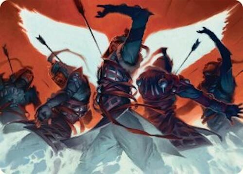 Desperate Measures Art Card (11/54) [Tarkir: Dragonstorm Art Series] | Gear Gaming Bentonville