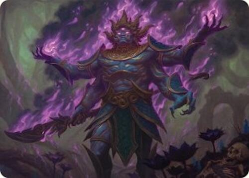 Rot-Curse Rakshasa Art Card (13/54) [Tarkir: Dragonstorm Art Series] | Gear Gaming Bentonville