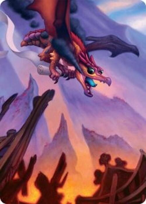 Scavenger Regent Art Card (45/54) [Tarkir: Dragonstorm Art Series] | Gear Gaming Bentonville