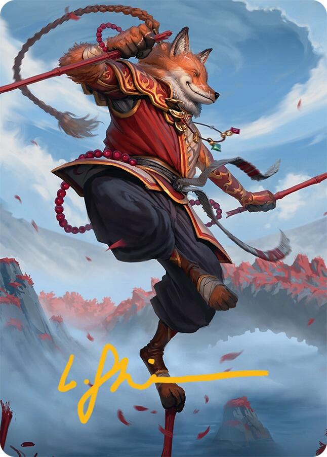 Equilibrium Adept Art Card (16/54) (Gold-Stamped Signature) [Tarkir: Dragonstorm Art Series] | Gear Gaming Bentonville