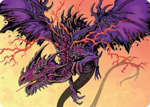 Stormshriek Feral Art Card (35/54) [Tarkir: Dragonstorm Art Series] | Gear Gaming Bentonville