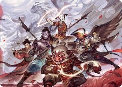 Will of the Jeskai Art Card (54/54) [Tarkir: Dragonstorm Art Series] | Gear Gaming Bentonville