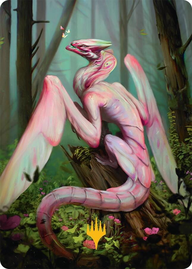 Bloomvine Regent Art Card (46/54) (Gold-Stamped) [Tarkir: Dragonstorm Art Series] | Gear Gaming Bentonville