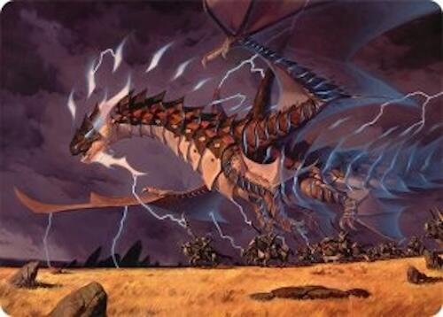 Neriv, Heart of the Storm Art Card (25/54) [Tarkir: Dragonstorm Art Series] | Gear Gaming Bentonville
