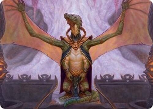 Kheru Goldkeeper Art Card (36/54) [Tarkir: Dragonstorm Art Series] | Gear Gaming Bentonville