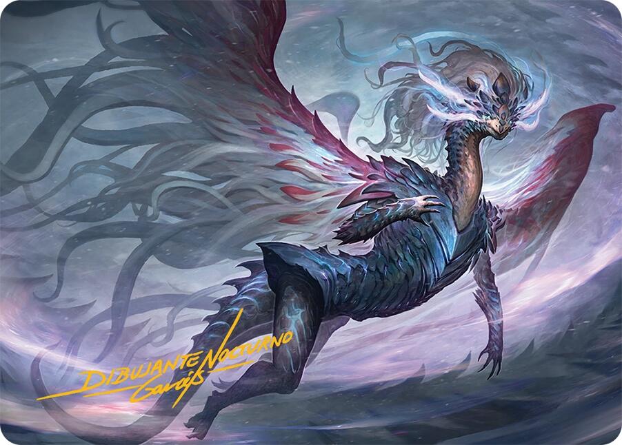 Shiko, Paragon of the Way Art Card (37/54) (Gold-Stamped Signature) [Tarkir: Dragonstorm Art Series] | Gear Gaming Bentonville