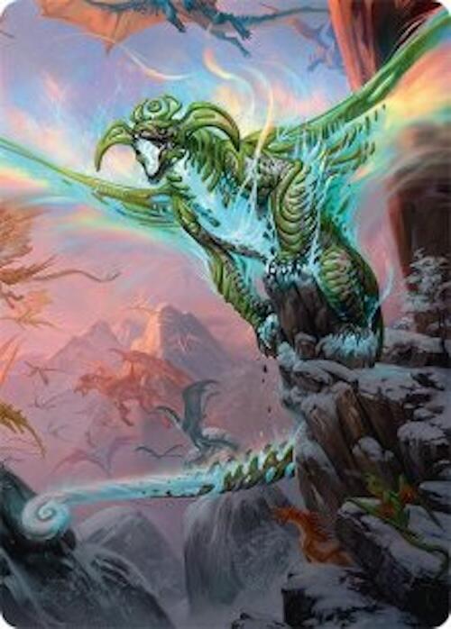 Ureni of the Unwritten Art Card (51/54) [Tarkir: Dragonstorm Art Series] | Gear Gaming Bentonville