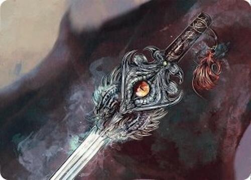 Dragonfire Blade Art Card (40/54) [Tarkir: Dragonstorm Art Series] | Gear Gaming Bentonville