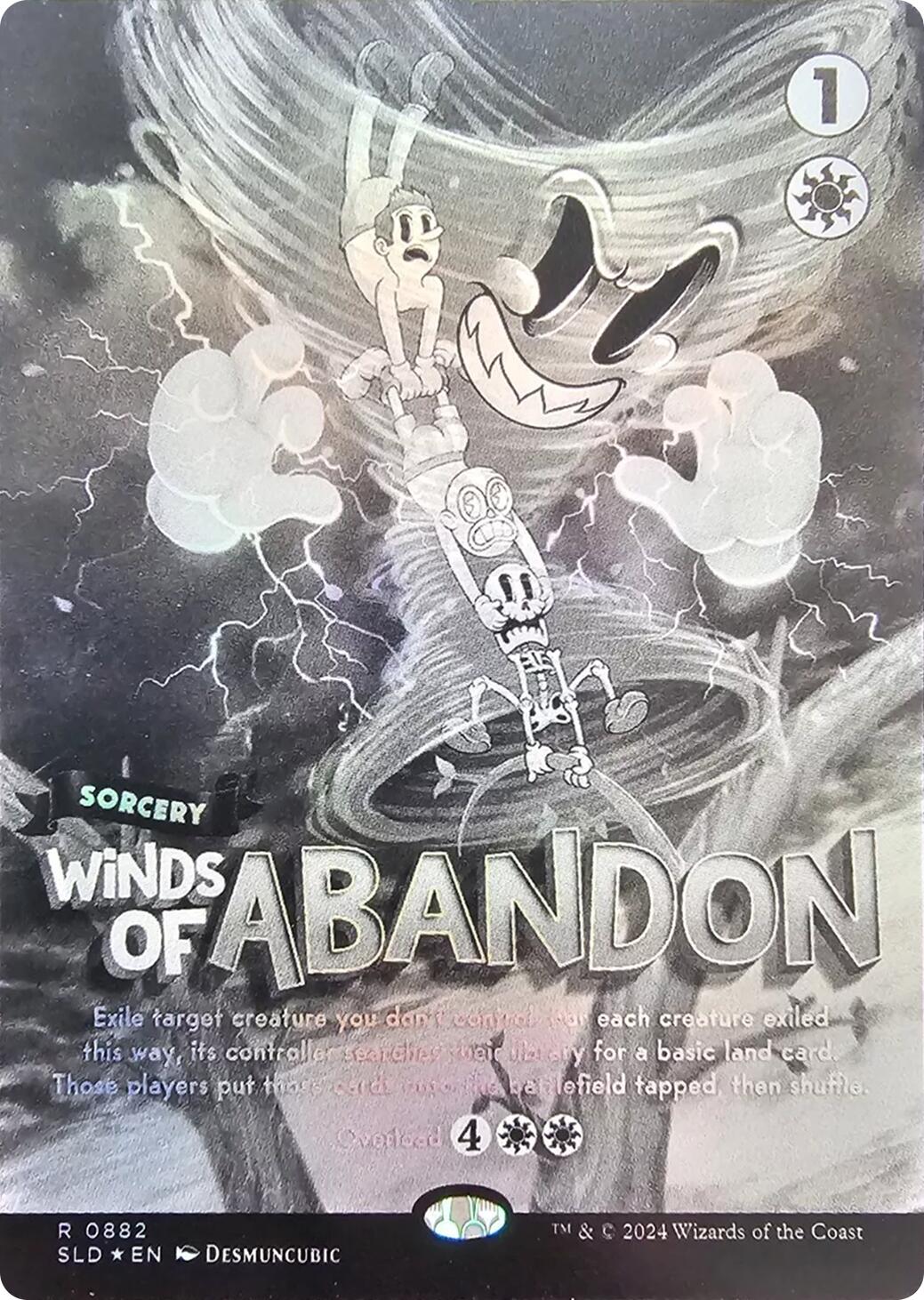 Winds of Abandon (Black & White Foil) [Secret Lair Drop Series] | Gear Gaming Bentonville