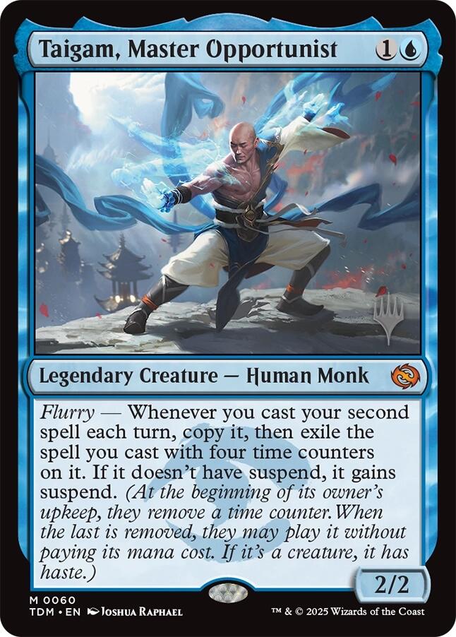 Taigam, Master Opportunist [Tarkir: Dragonstorm Promos] | Gear Gaming Bentonville