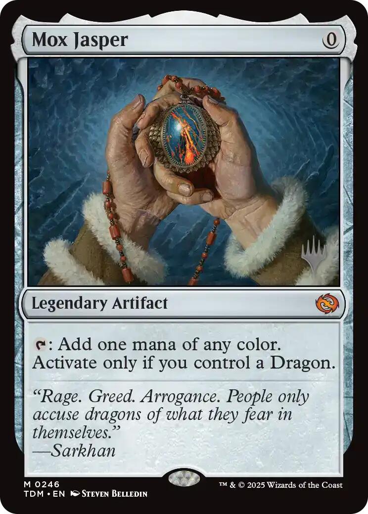 Mox Jasper [Tarkir: Dragonstorm Promos] | Gear Gaming Bentonville