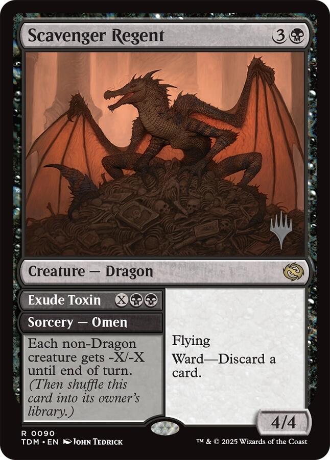 Scavenger Regent [Tarkir: Dragonstorm Promos] | Gear Gaming Bentonville