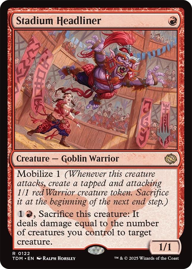 Stadium Headliner [Tarkir: Dragonstorm Promos] | Gear Gaming Bentonville