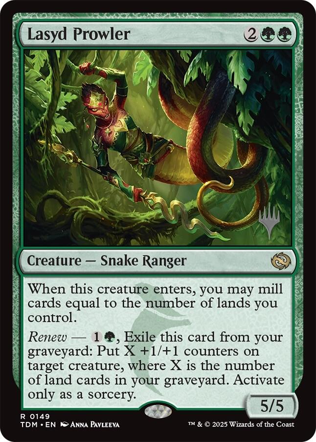 Lasyd Prowler [Tarkir: Dragonstorm Promos] | Gear Gaming Bentonville